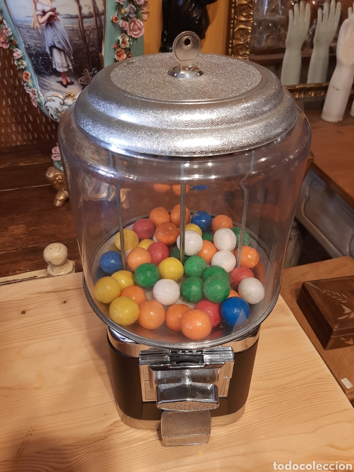 Antig&uuml;edades: M&aacute;quina de chicles antigua de Canad&aacute; - Foto 20