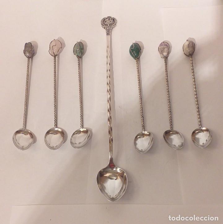 Antig&uuml;edades: Juego de Cucharitas para coctel - Foto 1