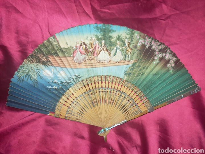 Antig&uuml;edades: PRECIOSO ABANICO ANTIGUO - Foto 1