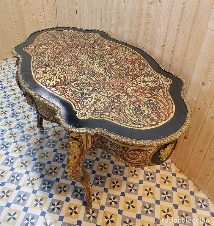 Antig&uuml;edades: MESA ESTILO NAPOLEON BOULLE - Foto 6