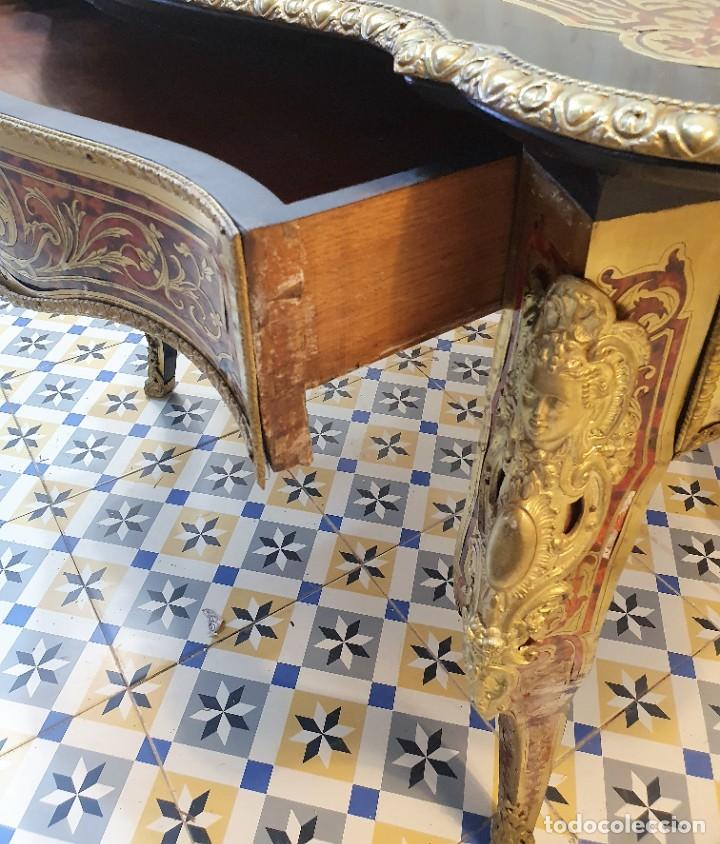 Antig&uuml;edades: MESA ESTILO NAPOLEON BOULLE - Foto 7