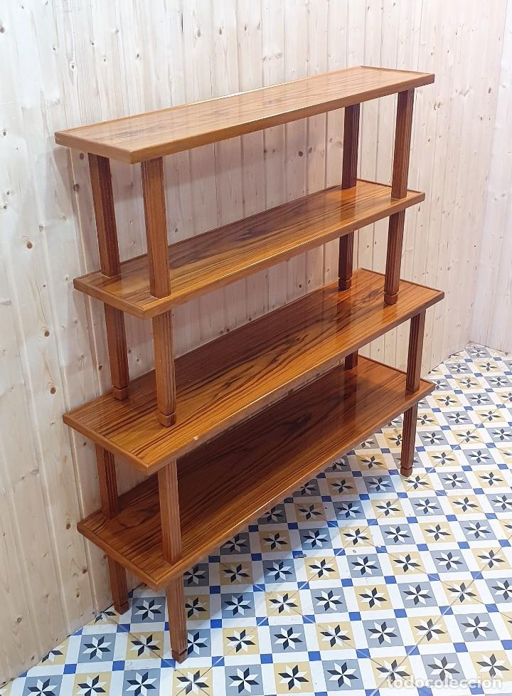 Antig&uuml;edades: ESTANTERIA LIBRERIA APILABLE - Foto 2