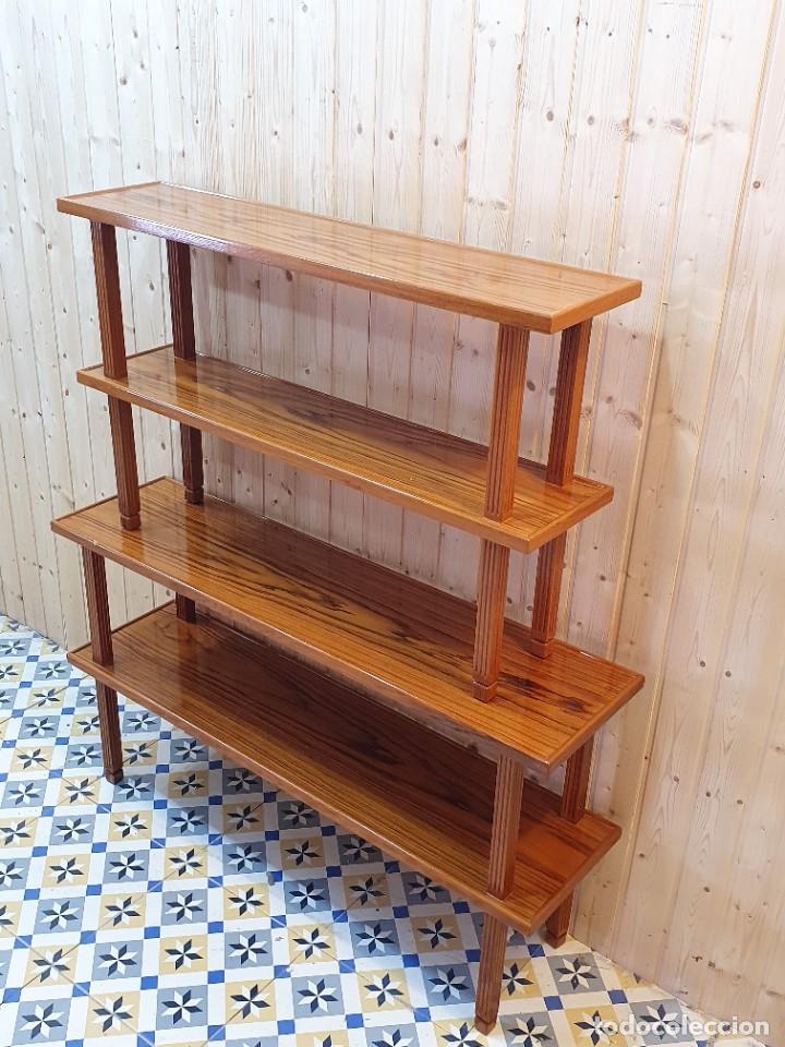 Antig&uuml;edades: ESTANTERIA LIBRERIA APILABLE - Foto 3