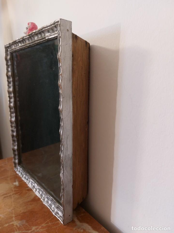 Antig&uuml;edades: Expositor con fondo aterciopelado - Foto 3