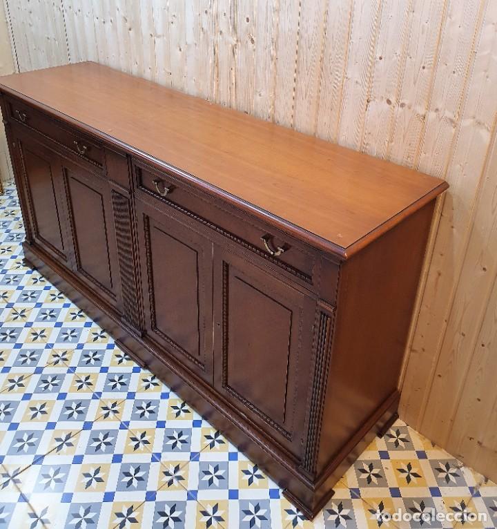 Antig&uuml;edades: APARADOR MADERA DE CEREZO - Foto 2