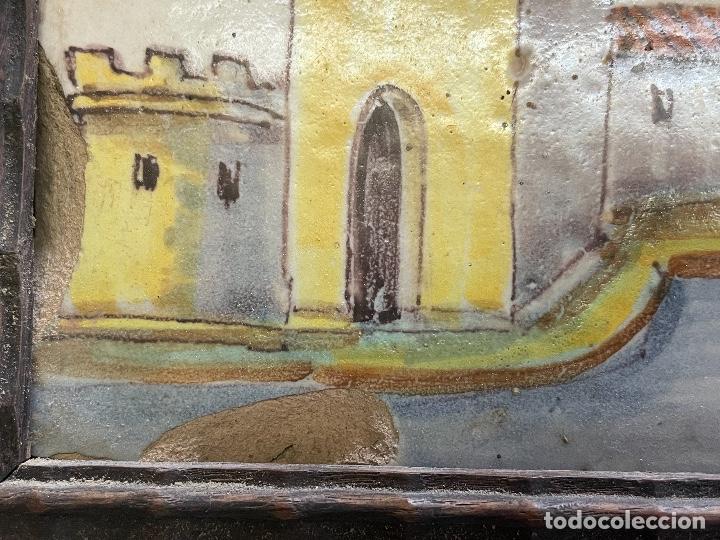 Antig&uuml;edades: Azulejos antiguo enmarcado - Foto 2
