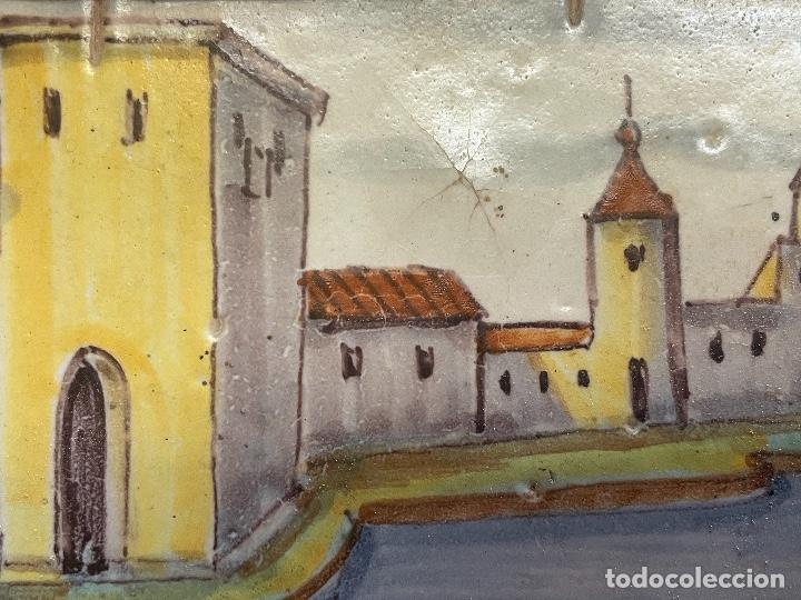 Antig&uuml;edades: Azulejos antiguo enmarcado - Foto 3