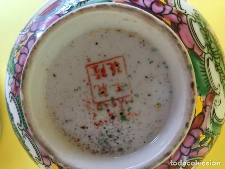 Antig&uuml;edades: CUENCO Y CUCHARA DE PORCELANA MACAU - Foto 3