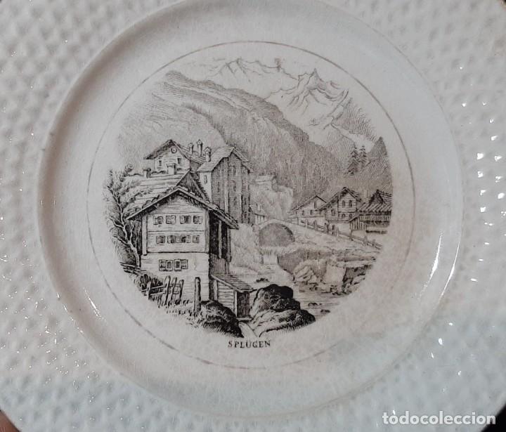 Antig&uuml;edades: Plato porcelana &rdquo; Splugen &rdquo; - Foto 3