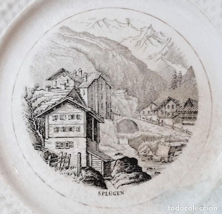 Antig&uuml;edades: Plato porcelana &rdquo; Splugen &rdquo; - Foto 4