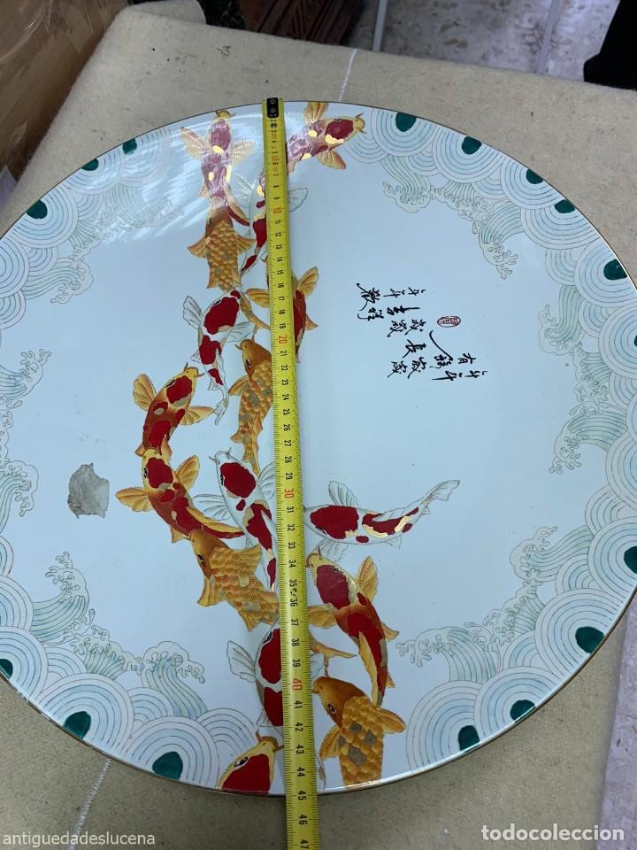 Antig&uuml;edades: Plato chino de porcelana - Foto 3