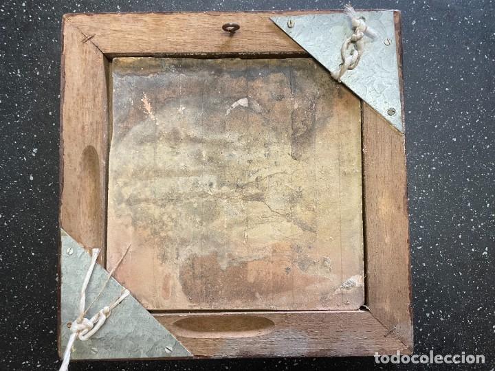Antig&uuml;edades: Antiguo azulejo enmarcado - Foto 2