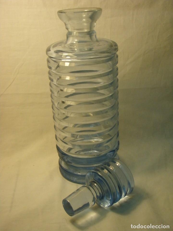 Antig&uuml;edades: Botella de cristal art dec&oacute; - Foto 7