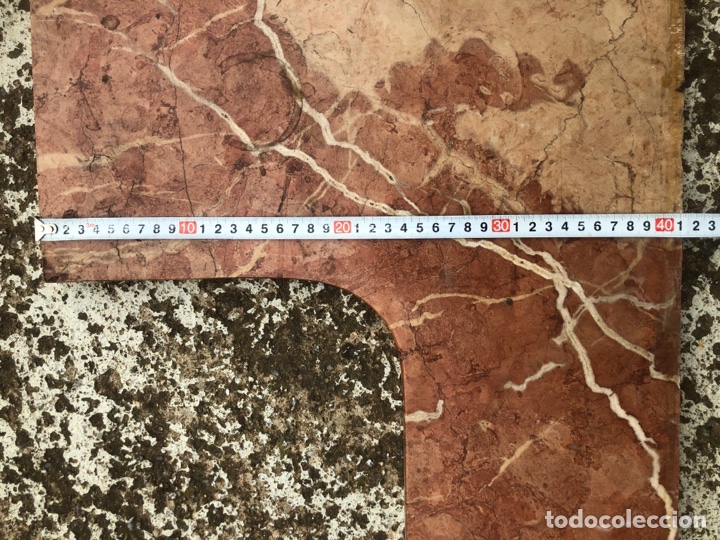 Antig&uuml;edades: ENCIMERA DE M&Aacute;RMOL PRECIOSO. - Foto 8