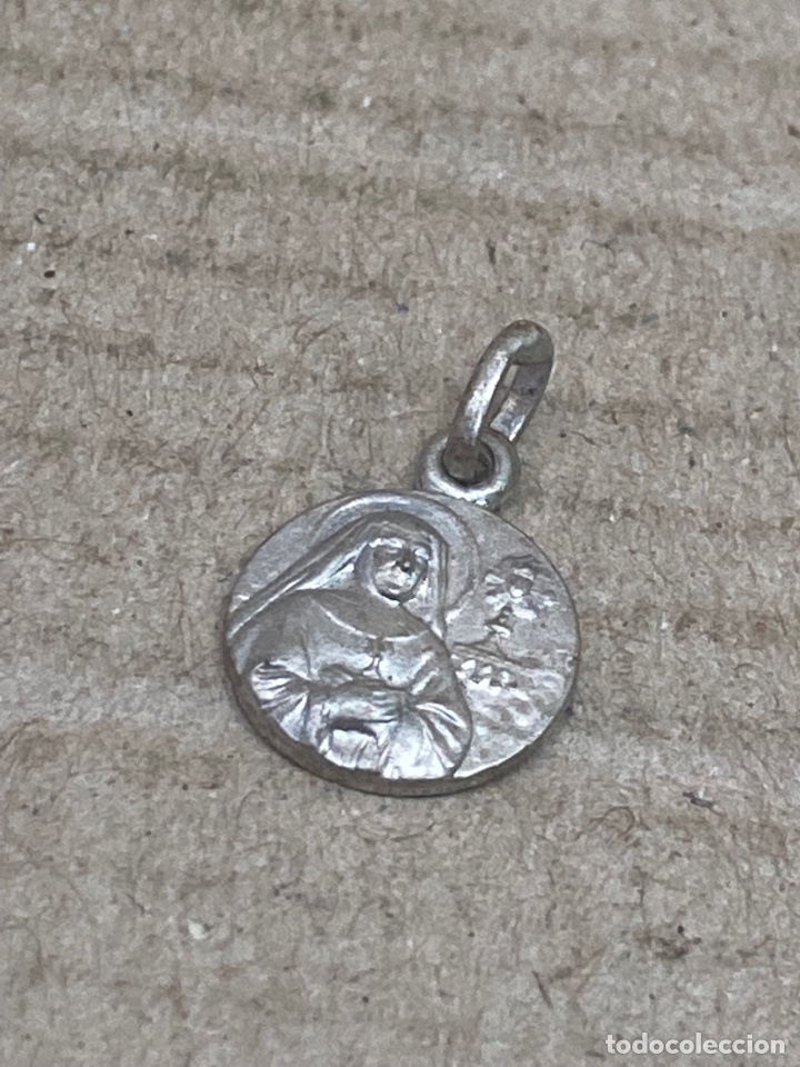 Antig&uuml;edades: Colgante de plata religiosa - Foto 1
