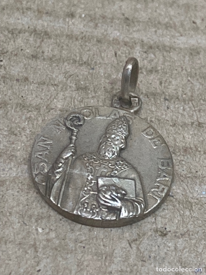 Antig&uuml;edades: Medalla de plata religiosa - Foto 1