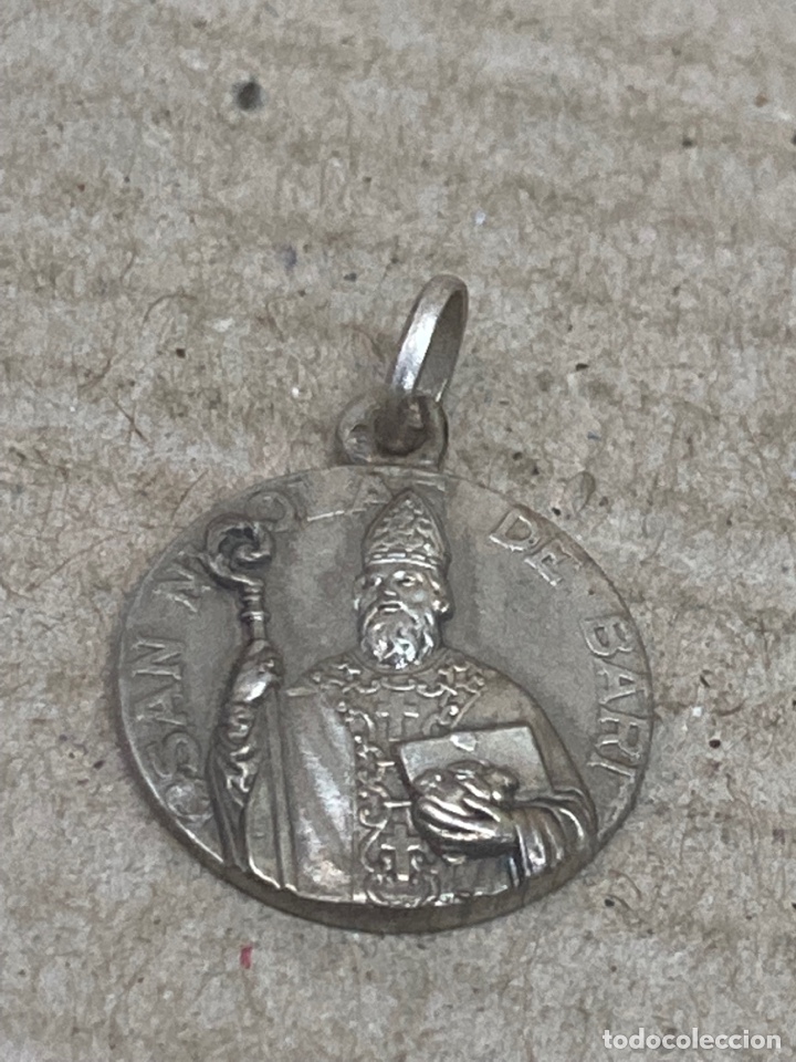Antig&uuml;edades: Medalla de plata religiosa - Foto 1