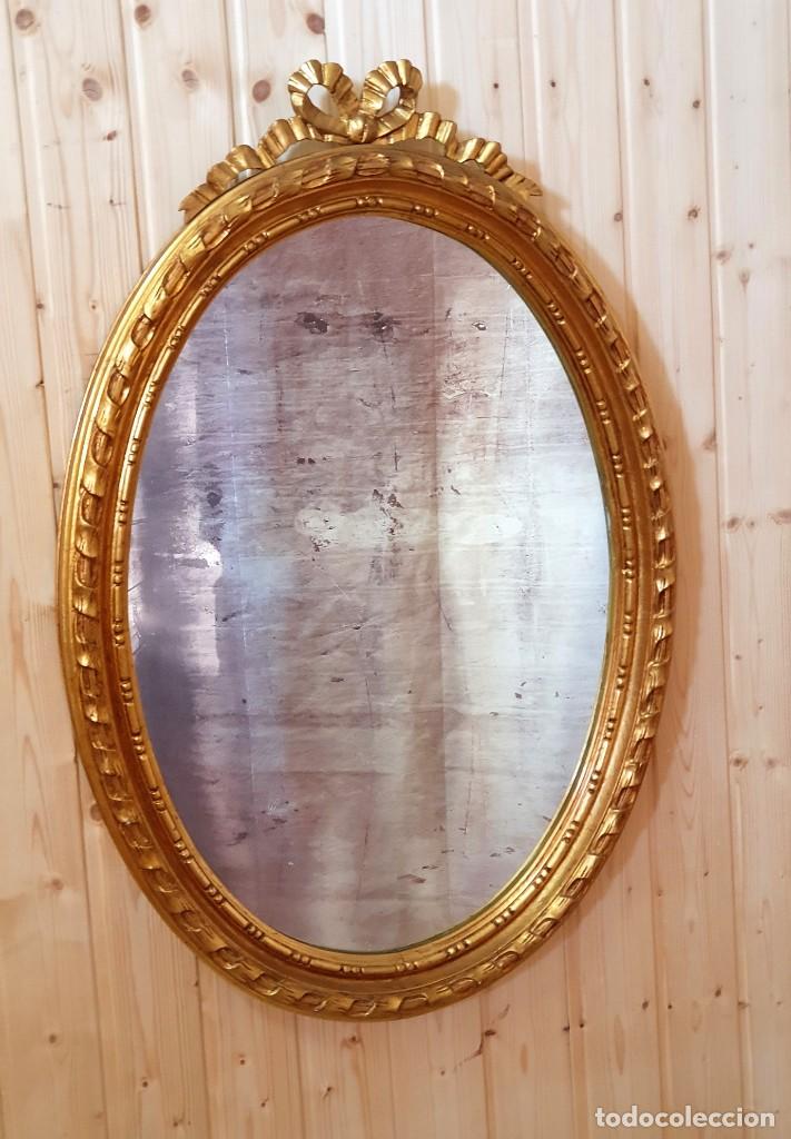 Antig&uuml;edades: ESPEJO PAN DE ORO - Foto 1