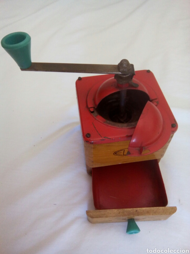 Antig&uuml;edades: Molinillo de caf&eacute; manual. Marca Elma - Foto 2