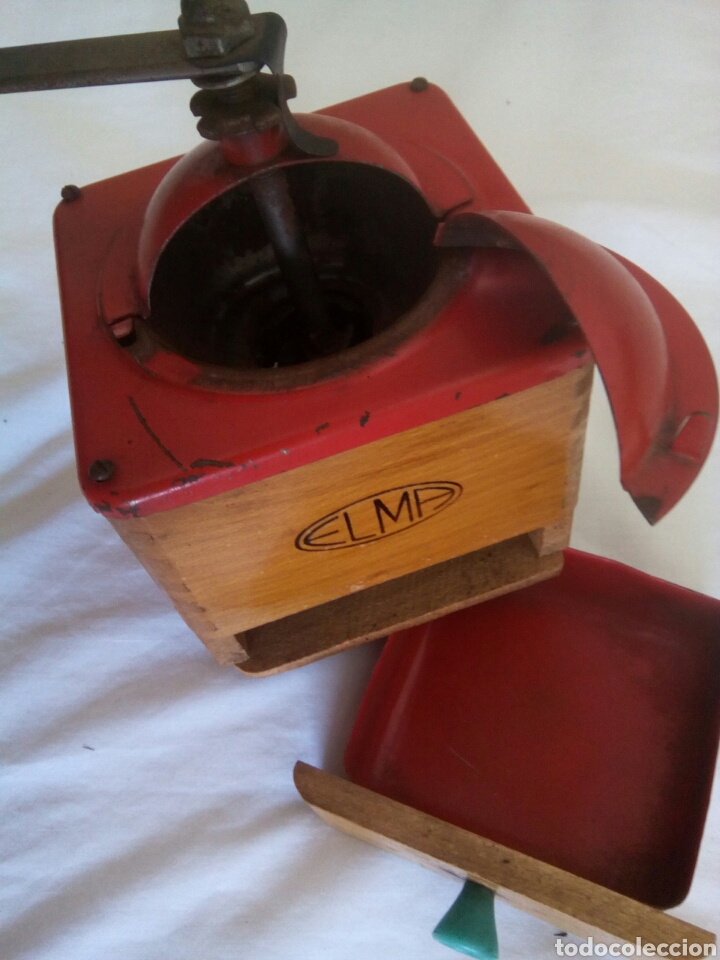 Antig&uuml;edades: Molinillo de caf&eacute; manual. Marca Elma - Foto 4