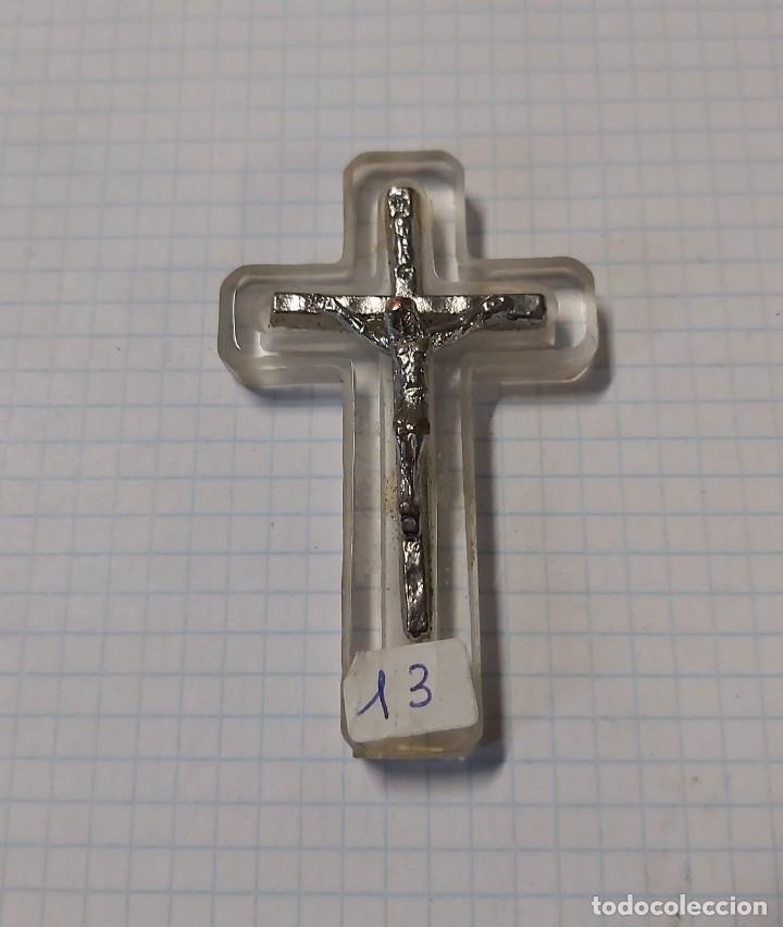 Antig&uuml;edades: Crucifijo, 6 x 4 cm - Foto 1