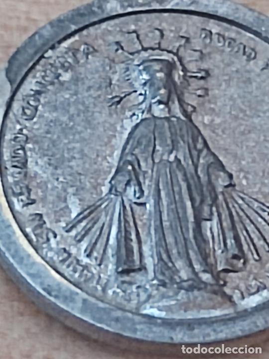 Antig&uuml;edades: MEDALLA INMACULADA CONCEPCION 1,5 CM ALGO OSCURECIDA - Foto 2