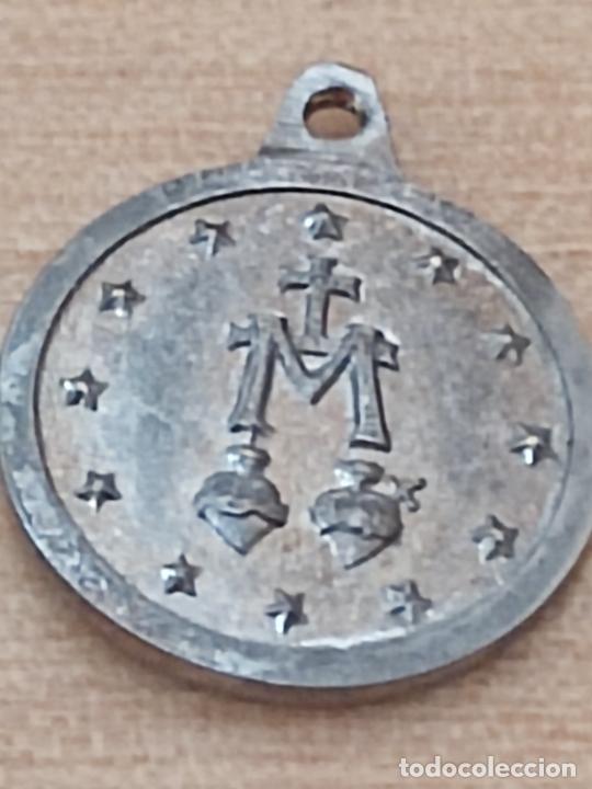 Antig&uuml;edades: MEDALLA INMACULADA CONCEPCION 1,5 CM ALGO OSCURECIDA - Foto 3