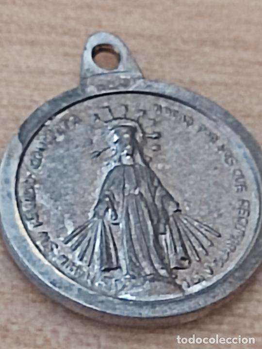 Antig&uuml;edades: MEDALLA INMACULADA CONCEPCION 1,5 CM ALGO OSCURECIDA - Foto 4