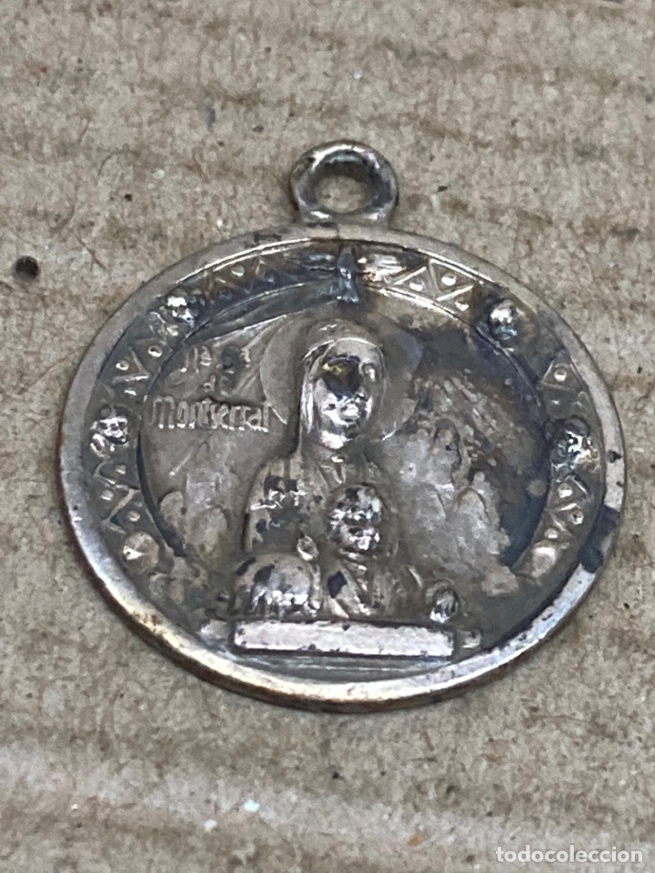 Antig&uuml;edades: Medalla de plata religiosa - Foto 1