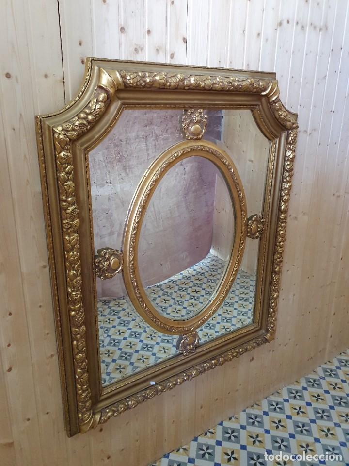 Antig&uuml;edades: ESPEJO PAN DE ORO - Foto 2