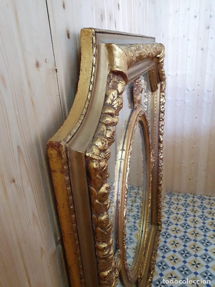 Antig&uuml;edades: ESPEJO PAN DE ORO - Foto 4
