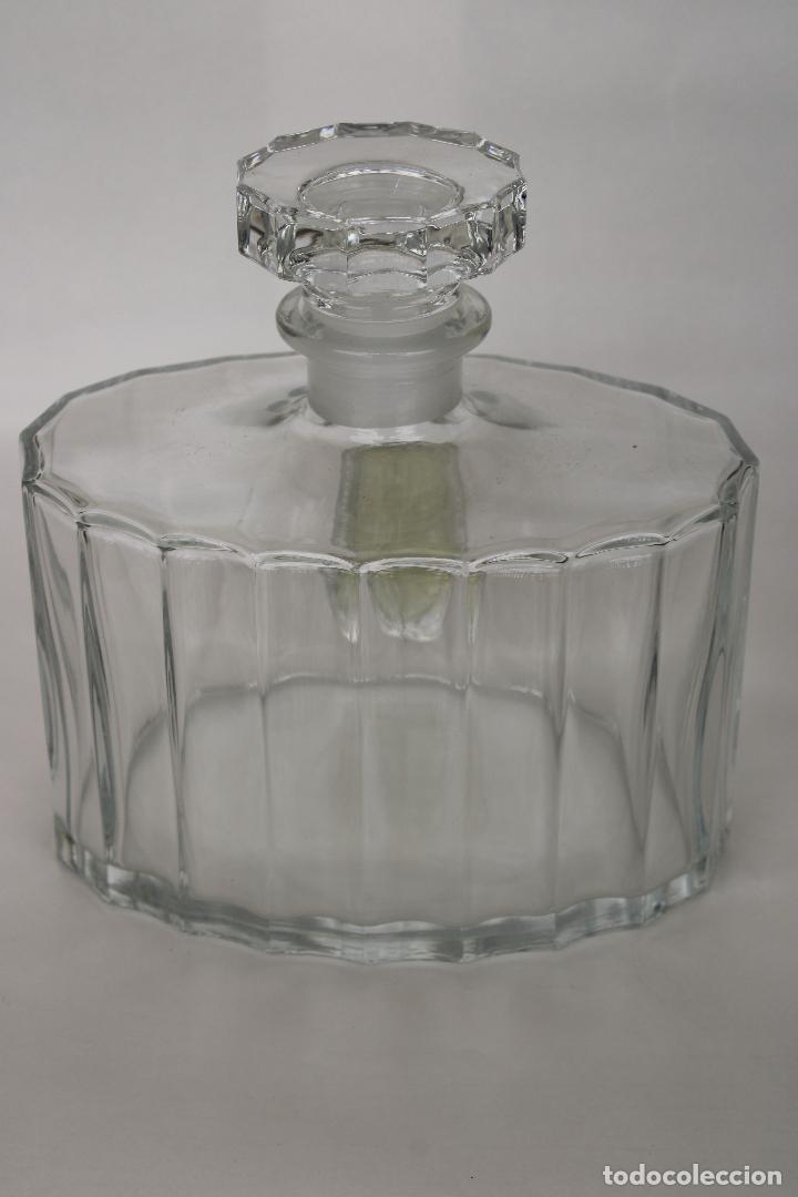 Antig&uuml;edades: botella licorera cristal y plata 925 - Foto 3