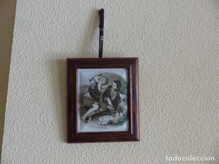 Antig&uuml;edades: CUADRO AL ESMALTE - Foto 1