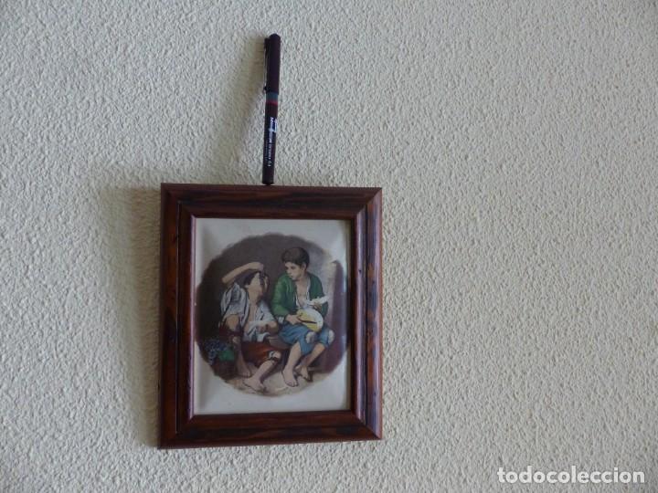 Antig&uuml;edades: CUADRO AL ESMALTE - Foto 1