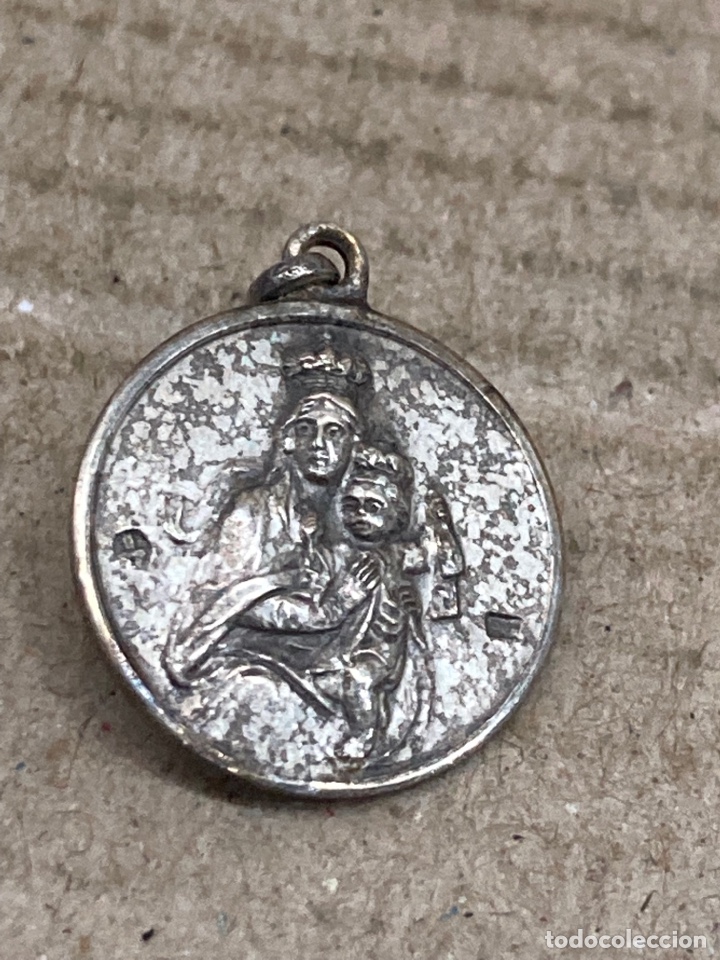 Antig&uuml;edades: Medalla de plata religiosa - Foto 1