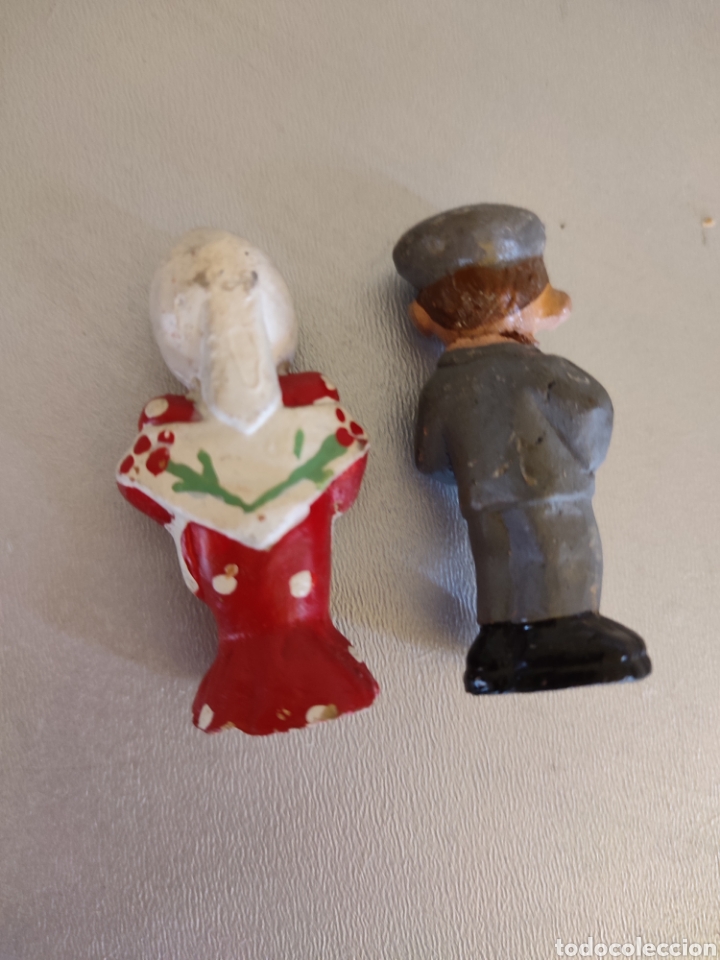 Antig&uuml;edades: 2 figuritas alborox de Madrid - Foto 2