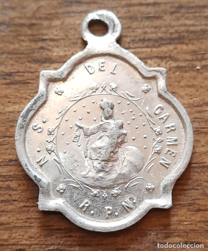 Antig&uuml;edades: Medalla N S Del Carmen - Foto 1