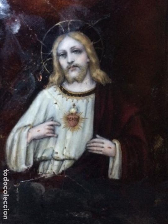Antig&uuml;edades: Esmalte cristo - Foto 2
