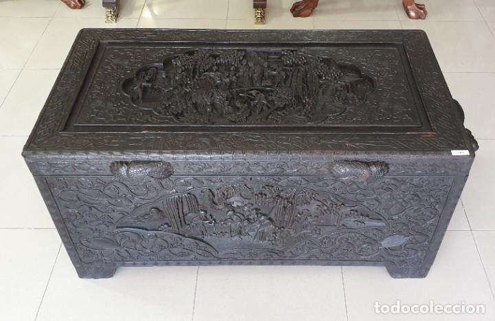 Antig&uuml;edades: BA&Uacute;L ORIENTAL TALLADO - Foto 16