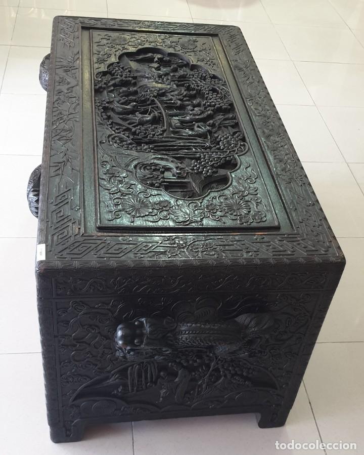 Antig&uuml;edades: BA&Uacute;L ORIENTAL TALLADO - Foto 2