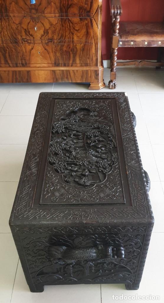 Antig&uuml;edades: BA&Uacute;L ORIENTAL TALLADO - Foto 17