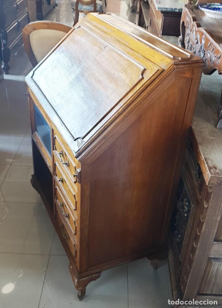 Antig&uuml;edades: Bur&oacute; de casta&ntilde;o y roble - Foto 4