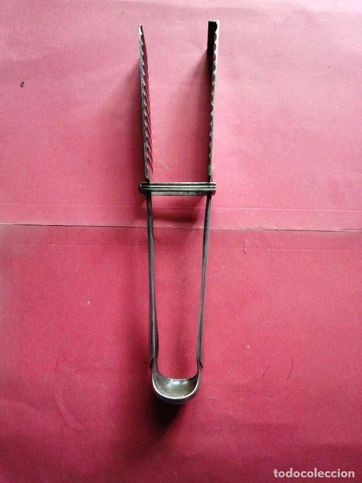 Antig&uuml;edades: Pala metal plateado, 26cm. - Foto 2
