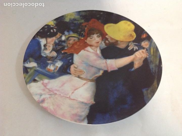 Antig&uuml;edades: Plato de porcelana Limoges - Foto 1