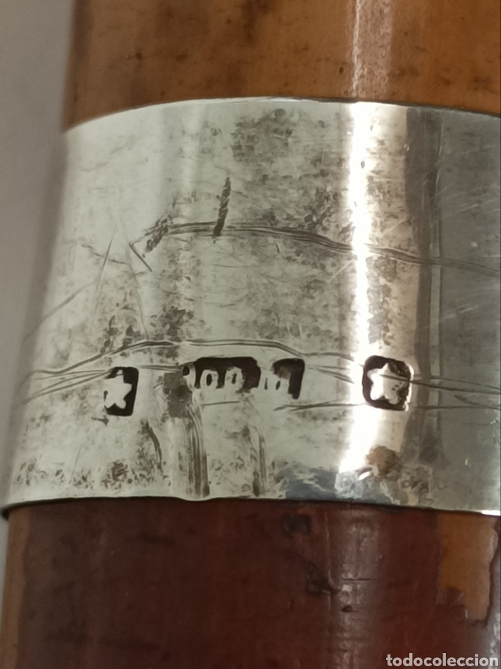 Antig&uuml;edades: Bast&oacute;n plata - Foto 5