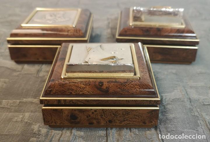 Antig&uuml;edades: Juego de Tres Cajitas - Foto 7