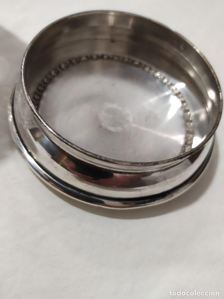 Antig&uuml;edades: TARRO-COMPOTERA DE CRISTAL TALLADO Y PLATA - Foto 5