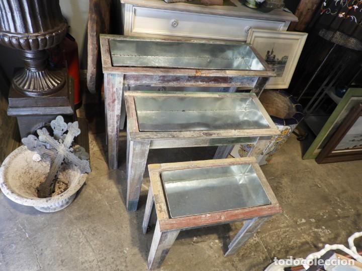 Antig&uuml;edades: JARDINERAS MACETEROS DE MADERA - Foto 2