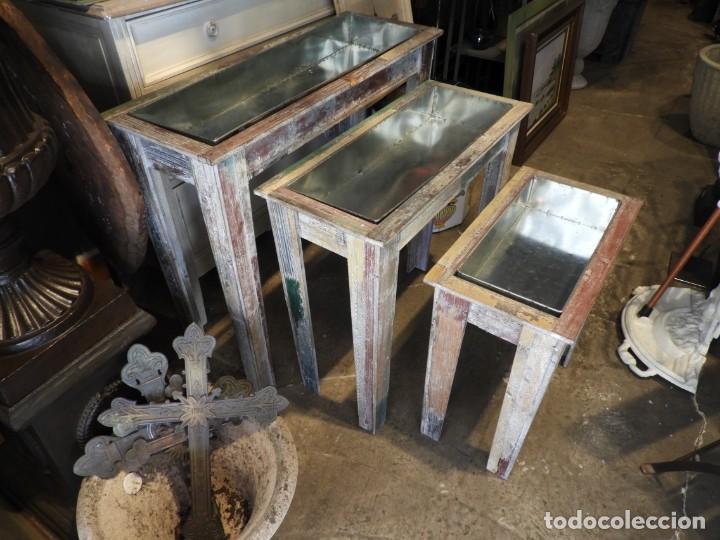 Antig&uuml;edades: JARDINERAS MACETEROS DE MADERA - Foto 3