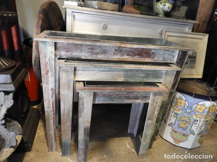 Antig&uuml;edades: JARDINERAS MACETEROS DE MADERA - Foto 5